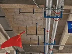 成都管廊支架的安装方法