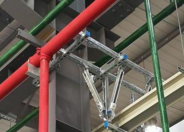 成都该抗震支架的整体式支吊架结构协调性好